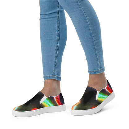 Women's Slip-On Canvas Shoes - Sherwood Swirl