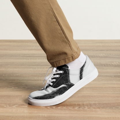 Men's Lace-Up Canvas Shoes - Ray's Illusion