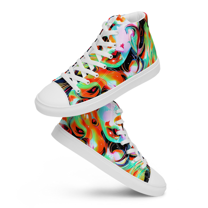 Men's High Top Canvas Shoes - Viveros Vortex