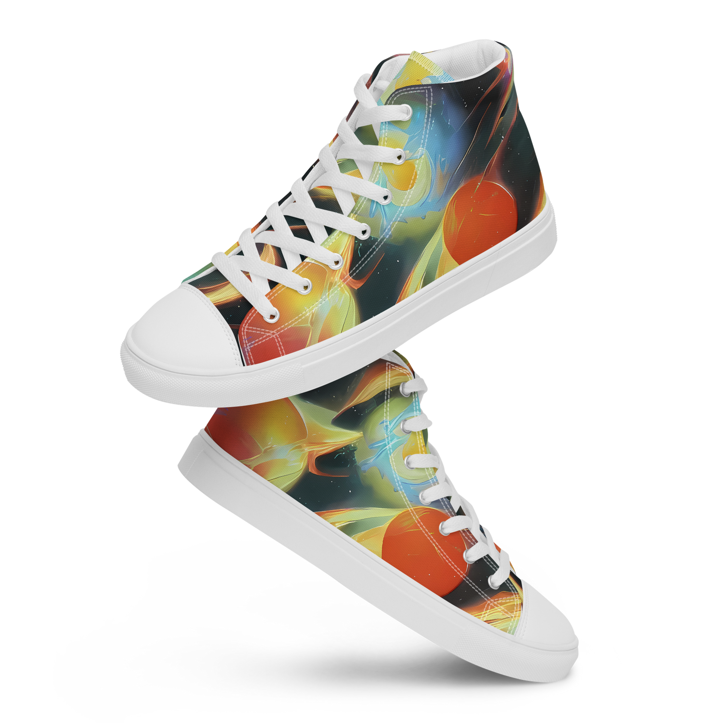 Women's High Top Canvas Shoes - Fabritius Fantasy