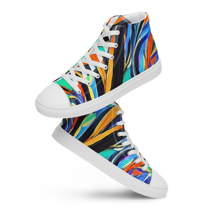 Women's High Top Canvas Shoes - Carr's Whirl