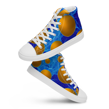 Men's High Top Canvas Shoes - Remnev Reverie