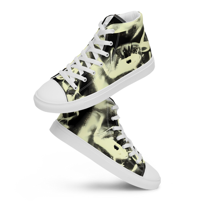 Men's High Top Canvas Shoes - Visionary Flux