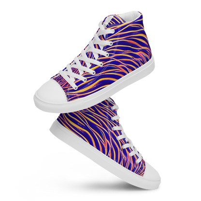 Women's High Top Canvas Shoes - Vortex Strands
