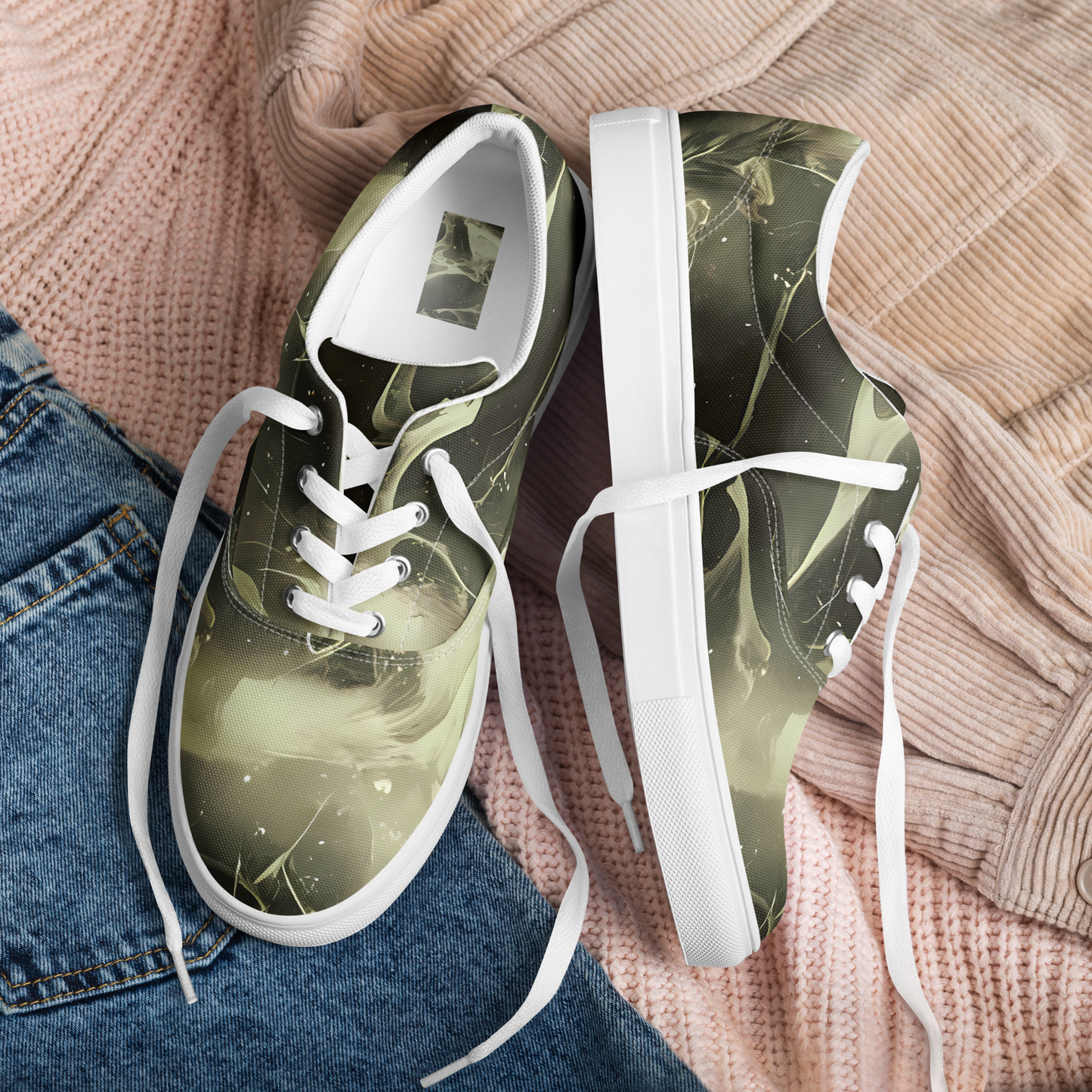 Women's Lace-Up Canvas Shoes - Biomech Whirl