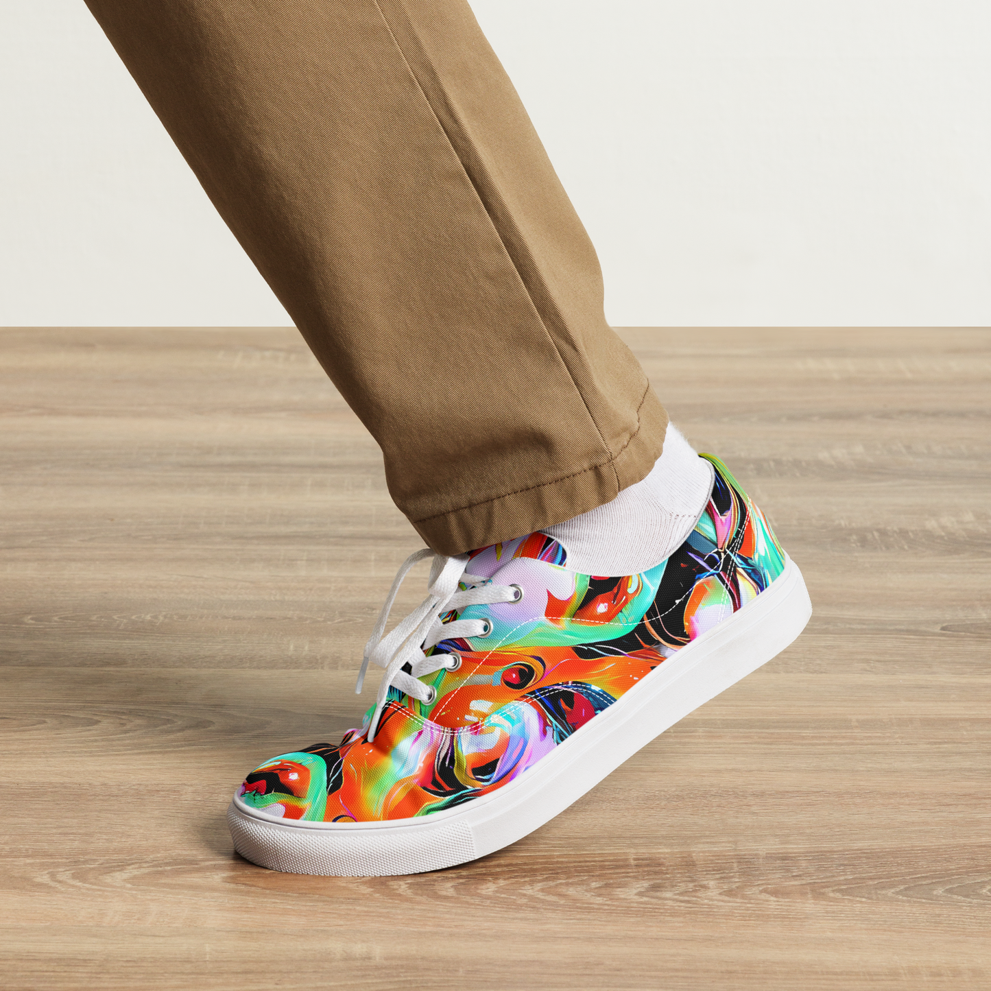 Men's Lace-Up Canvas Shoes - Viveros Vortex