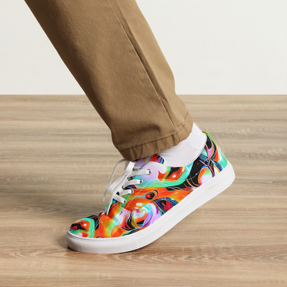 Men's Lace-Up Canvas Shoes - Viveros Vortex