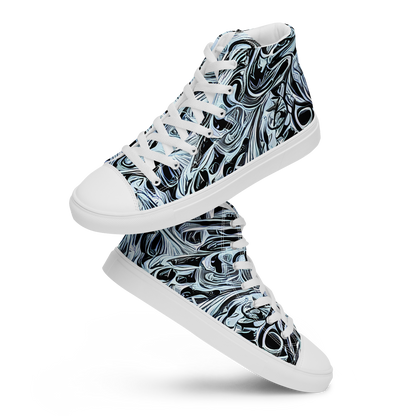 Men's High Top Canvas Shoes - Horkey's Nebula