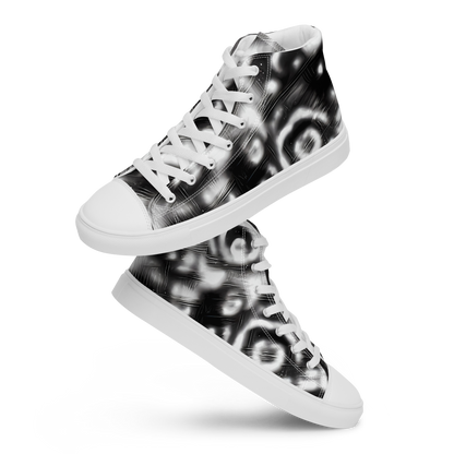 Men's High Top Canvas Shoes - Bernhard Swirl