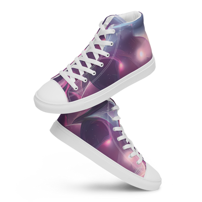 Women's High Top Canvas Shoes - Vertex Visions