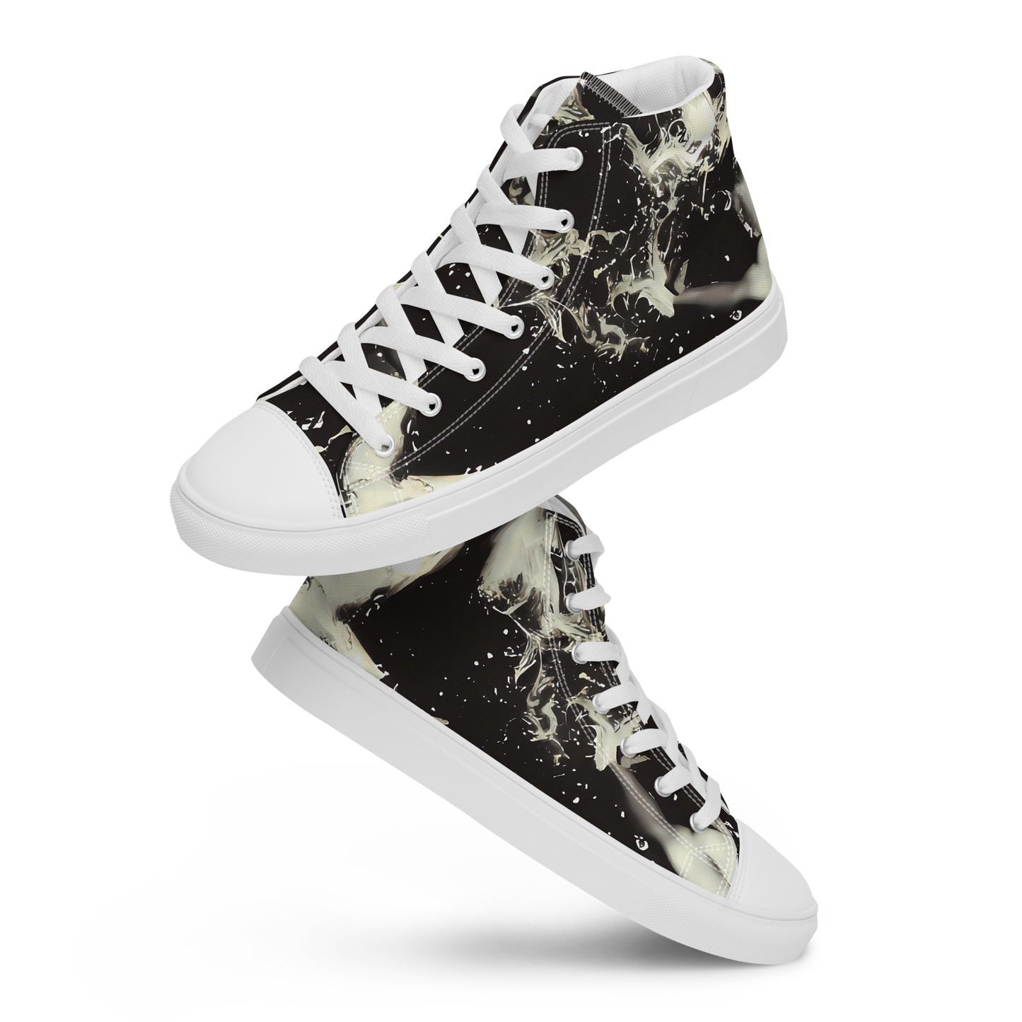 Men's High Top Canvas Shoes - Newton's Silhouette