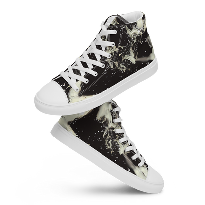 Men's High Top Canvas Shoes - Newton's Silhouette