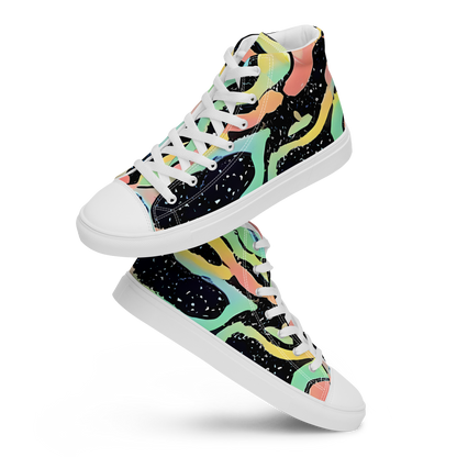 Women's High Top Canvas Shoes - Mcguire Wavelength