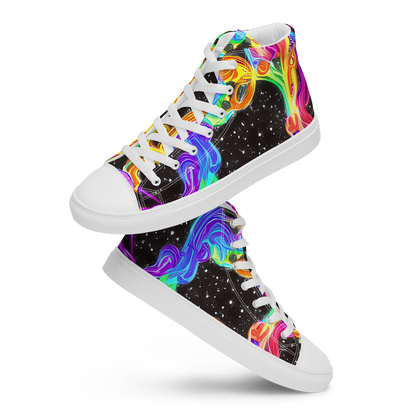 Men's High Top Canvas Shoes - Yuan Whirls