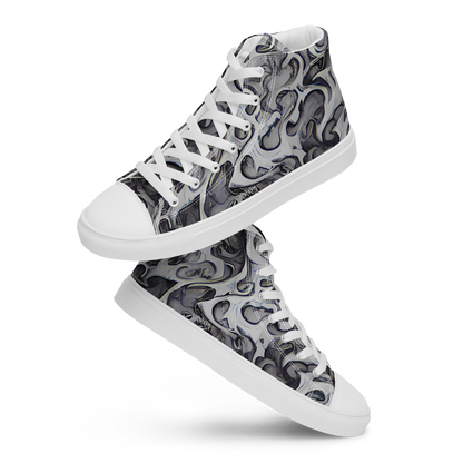 Women's High Top Canvas Shoes - Mashburn Swirls