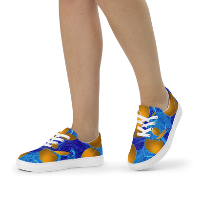 Women's Lace-Up Canvas Shoes - Remnev Reverie