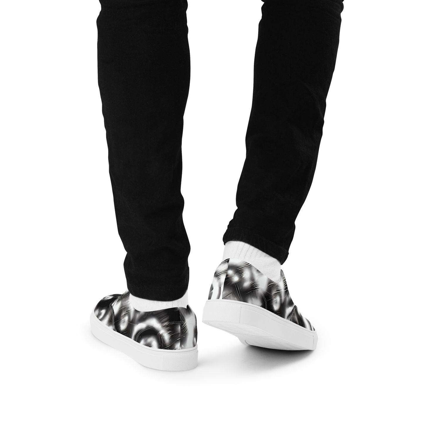 Men's Lace-Up Canvas Shoes - Bernhard Swirl