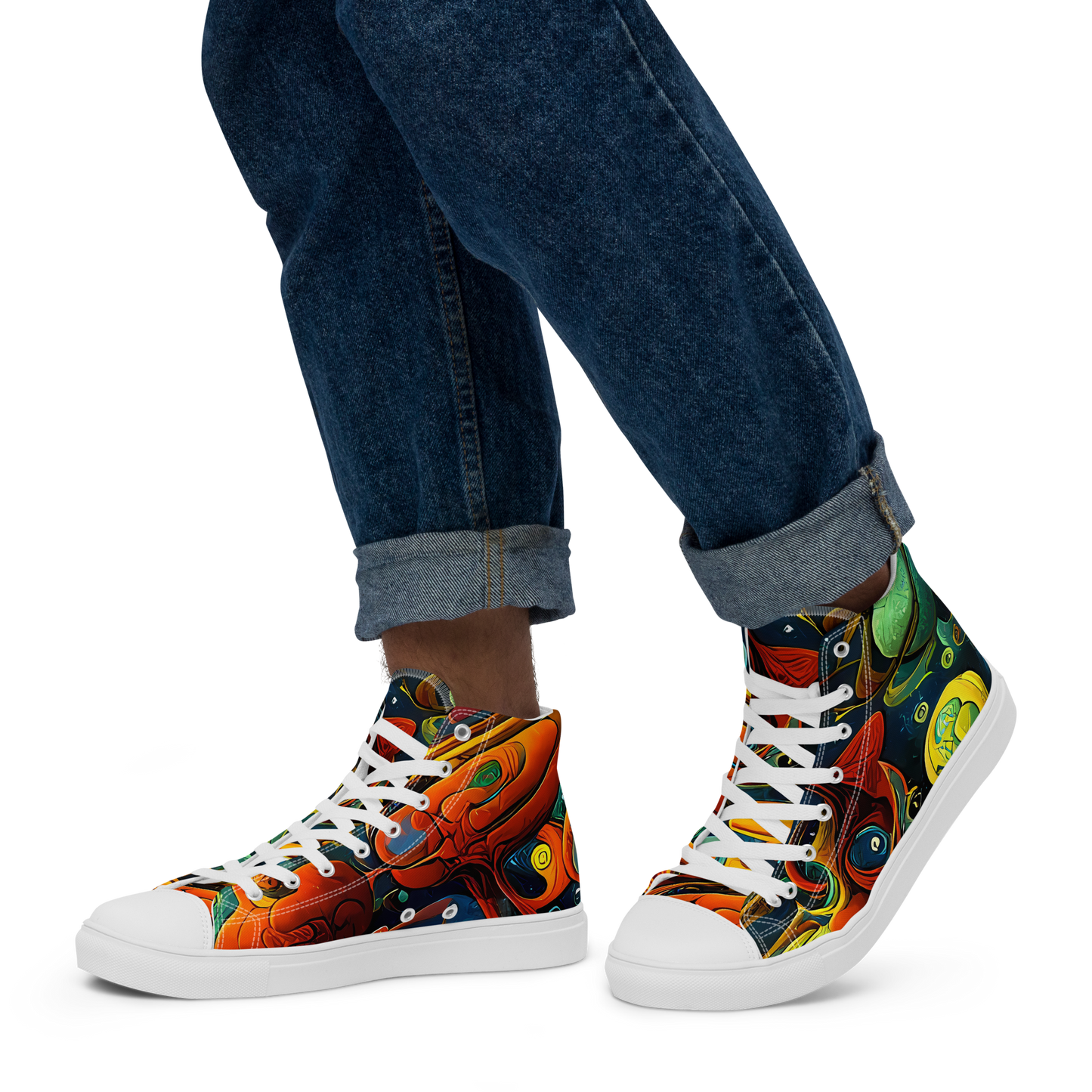 Men's High Top Canvas Shoes - Duncanson Dream