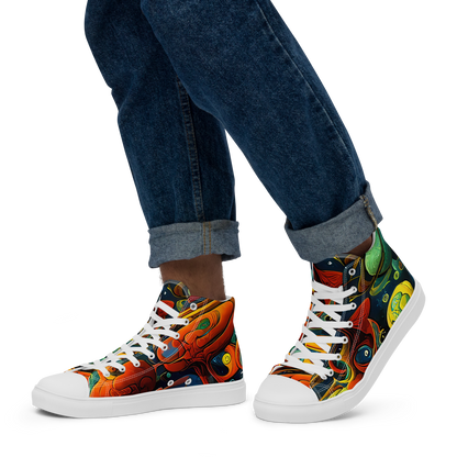 Men's High Top Canvas Shoes - Duncanson Dream