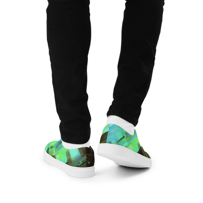 Men's Lace-Up Canvas Shoes - Cyber Shard