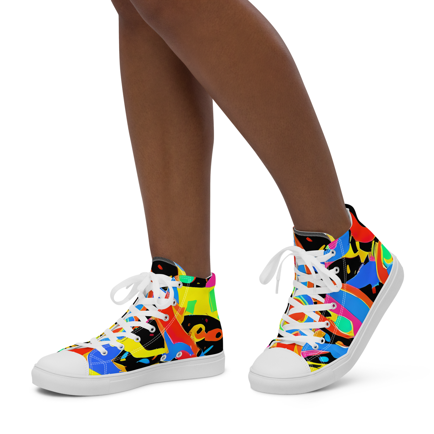 Women's High Top Canvas Shoes - Orbit Opus