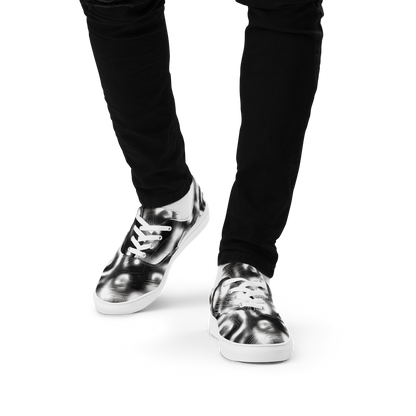 Men's Lace-Up Canvas Shoes - Bernhard Swirl