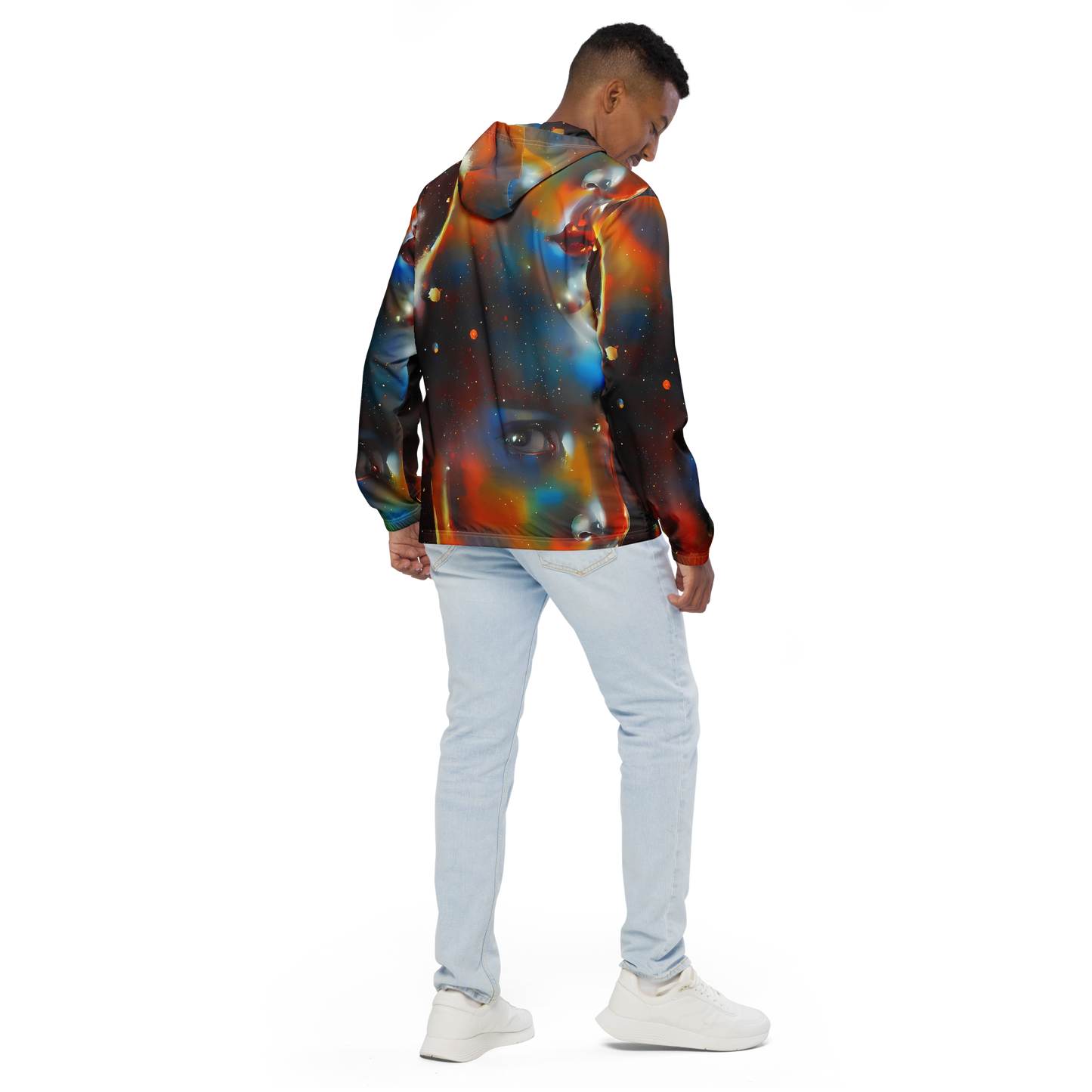 Men's Windbreaker - Celestial Vogue