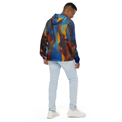 Men's Windbreaker - Cubist Dusk