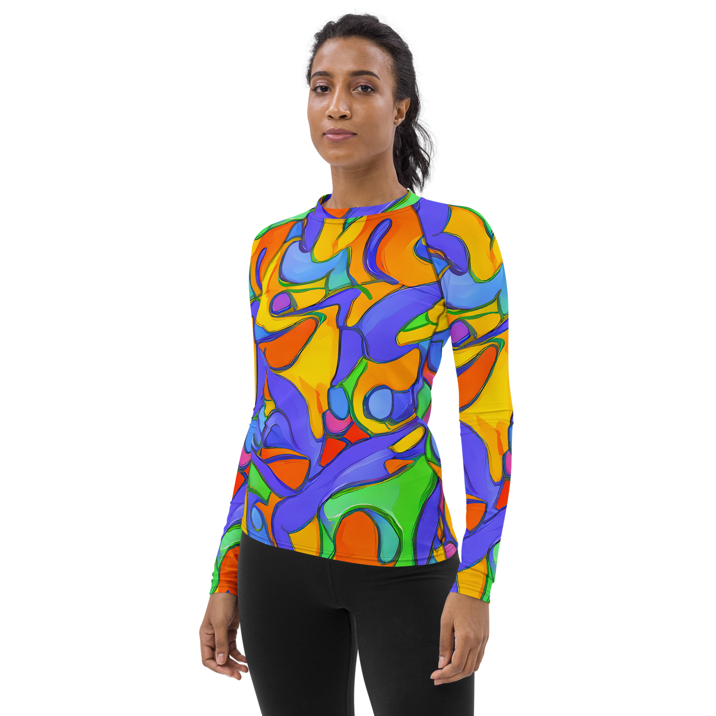 Women's Rash Guard - Joffe Swirl