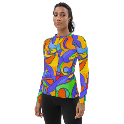 Women's Rash Guard - Joffe Swirl