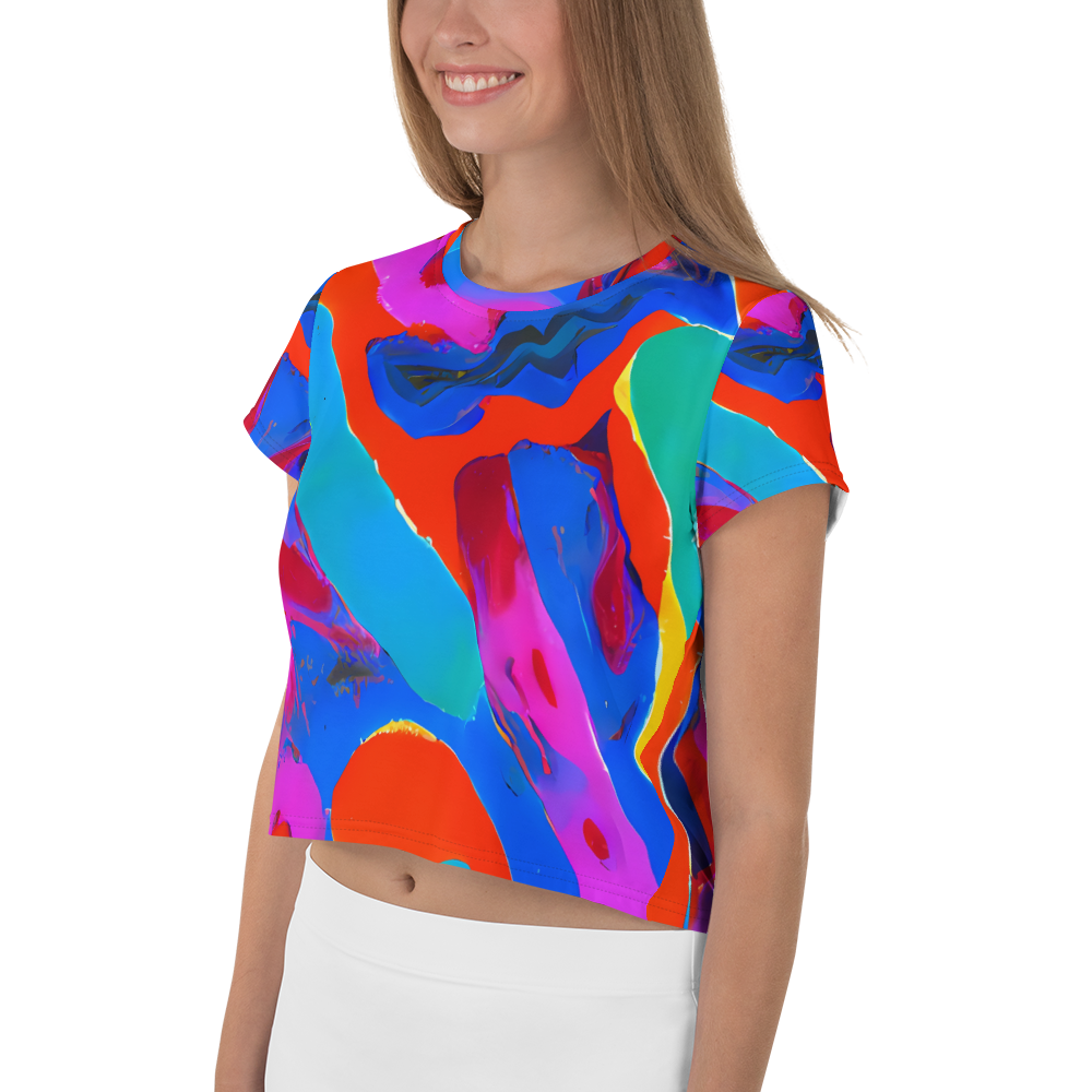 Women's Crop Tee - Irvin Rhapsody