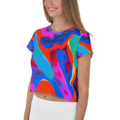 Women's Crop Tee - Irvin Rhapsody