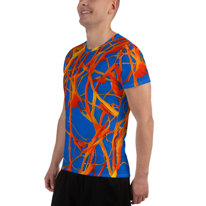 Men's Athletic T-Shirt - Vivid Plexus