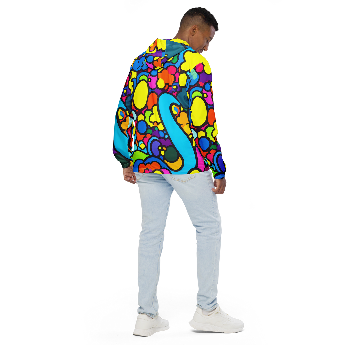 Men's Windbreaker - Pop Playland