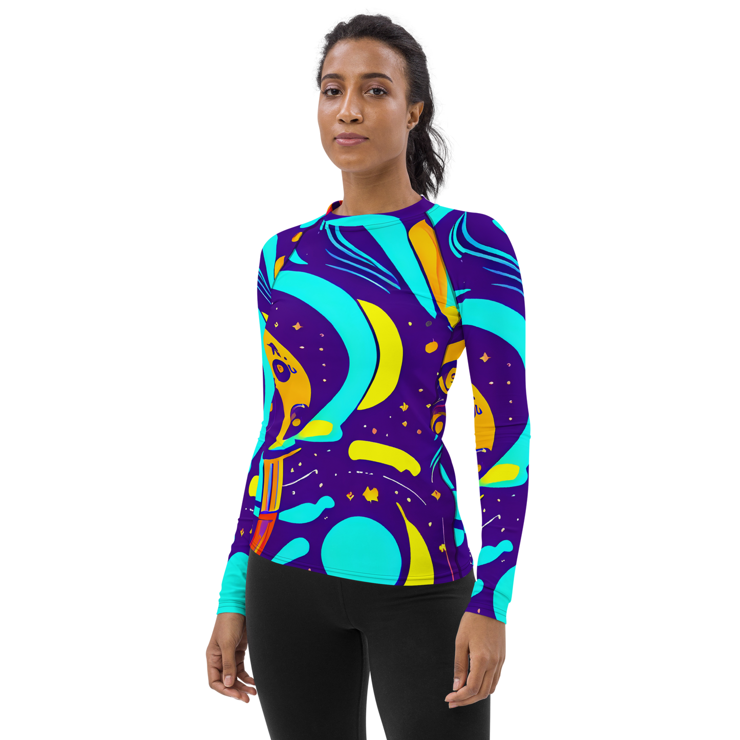 Women's Rash Guard - Blasted Bazaar