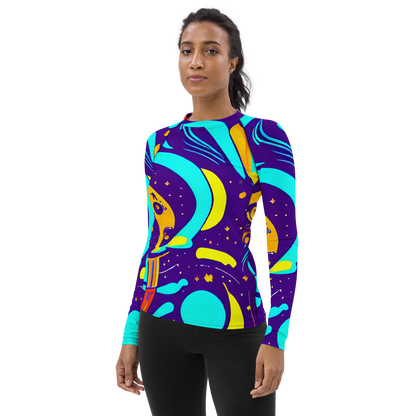 Women's Rash Guard - Blasted Bazaar