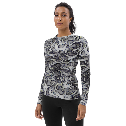 Women's Rash Guard - Mashburn Swirls