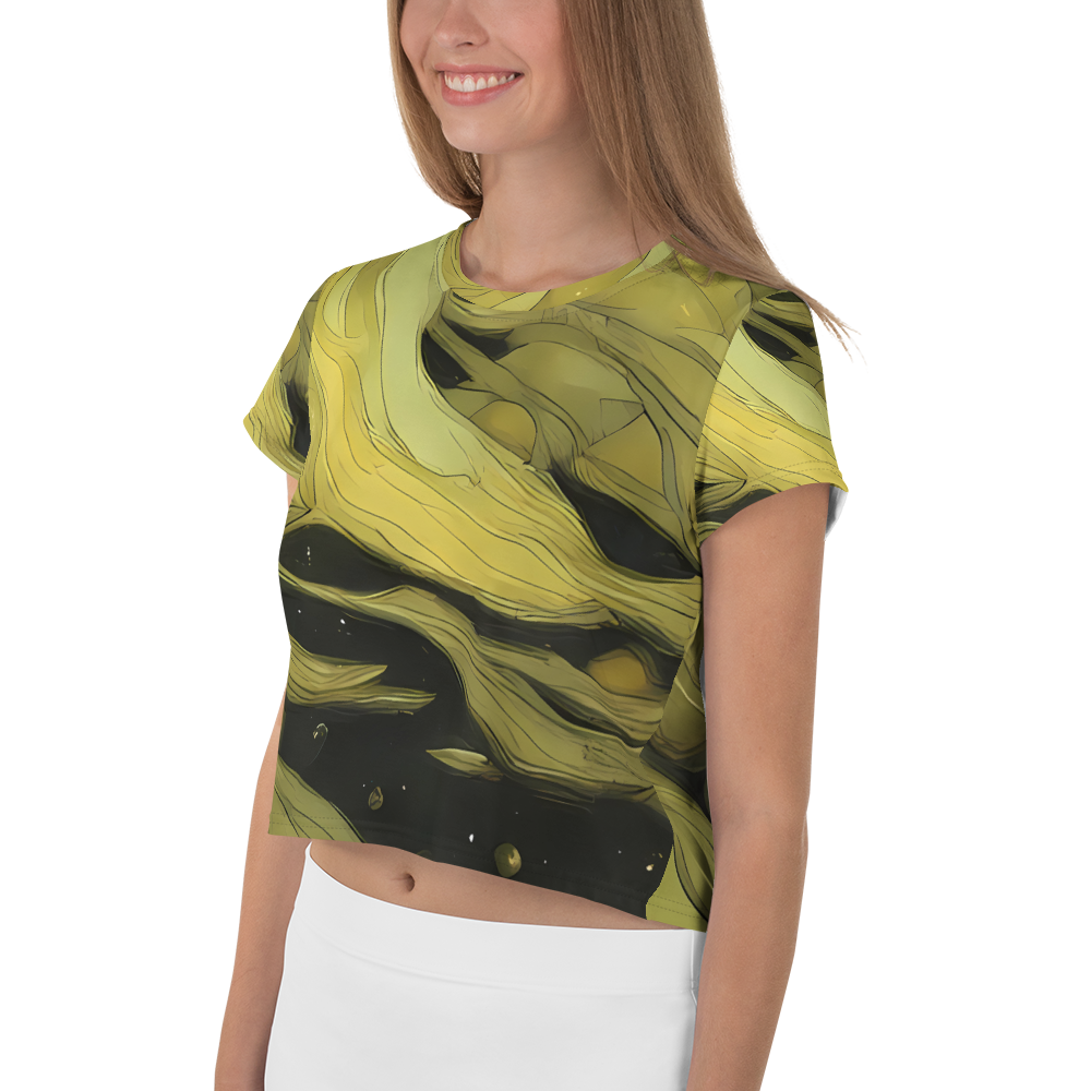 Women's Crop Tee - Whispered Breeze