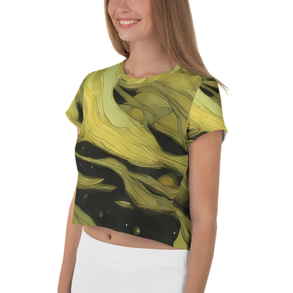 Women's Crop Tee - Whispered Breeze