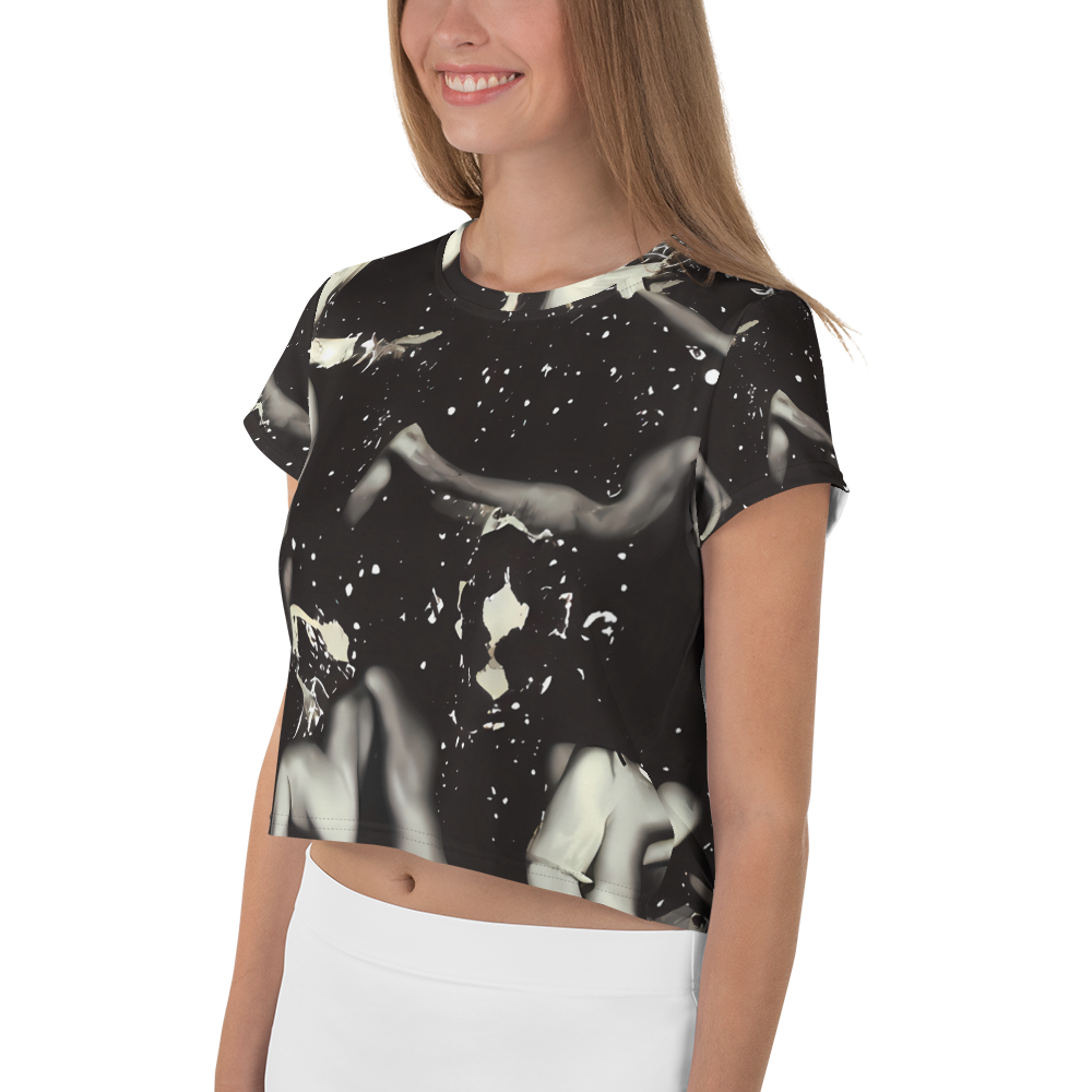 Women's Crop Tee - Newton's Silhouette