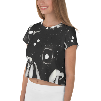 Women's Crop Tee - Galactic Vogue