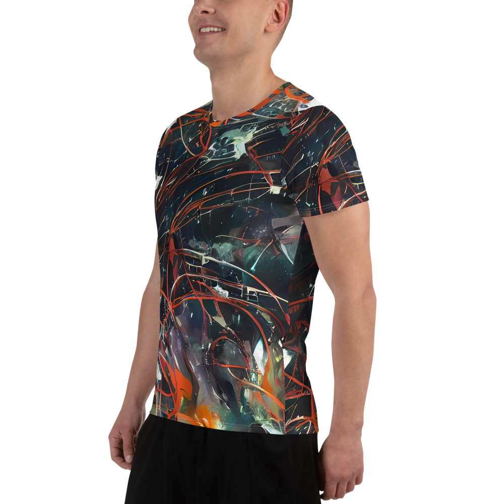 Men's Athletic T-Shirt - Chaos Canvas