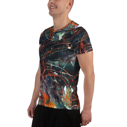 Men's Athletic T-Shirt - Chaos Canvas