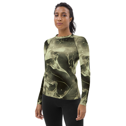 Women's Rash Guard - Biomech Whirl