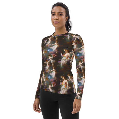 Women's Rash Guard - Winterhalter Whimsy
