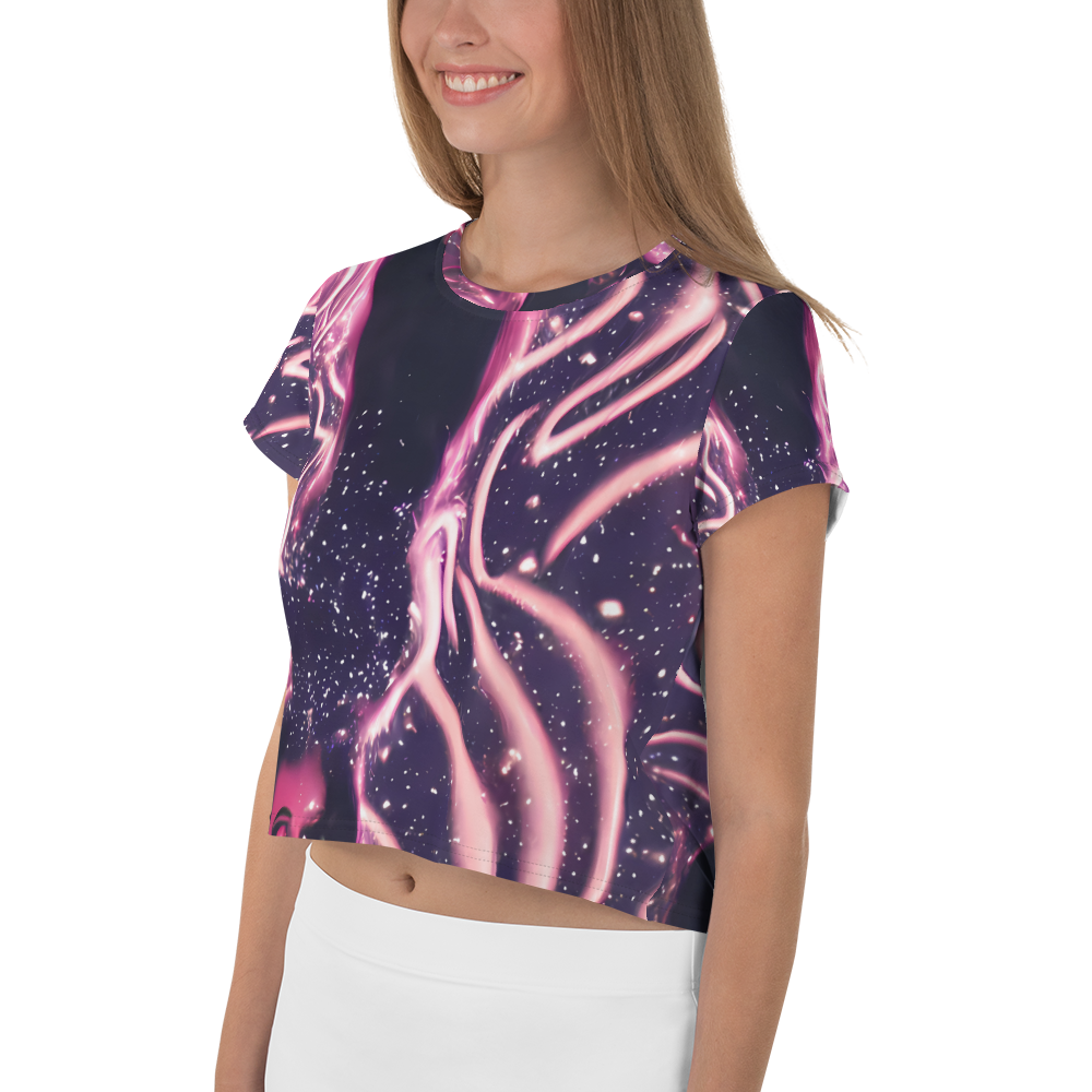 Women's Crop Tee - Stardust Siren