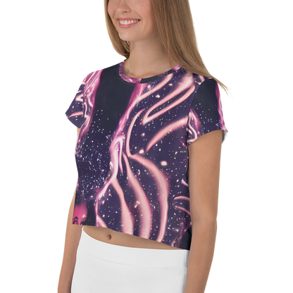 Women's Crop Tee - Stardust Siren