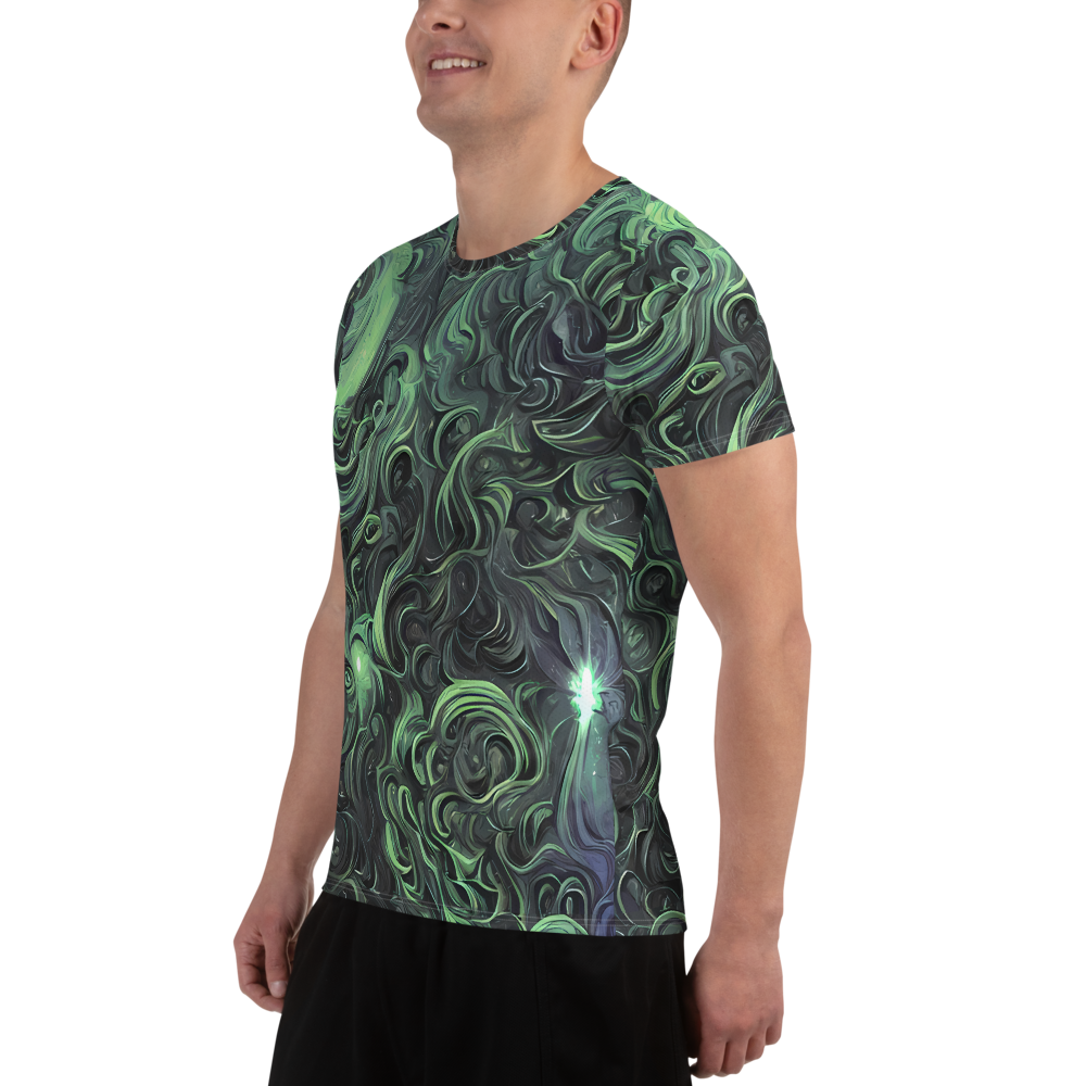 Men's Athletic T-Shirt - Savrasov Swirls