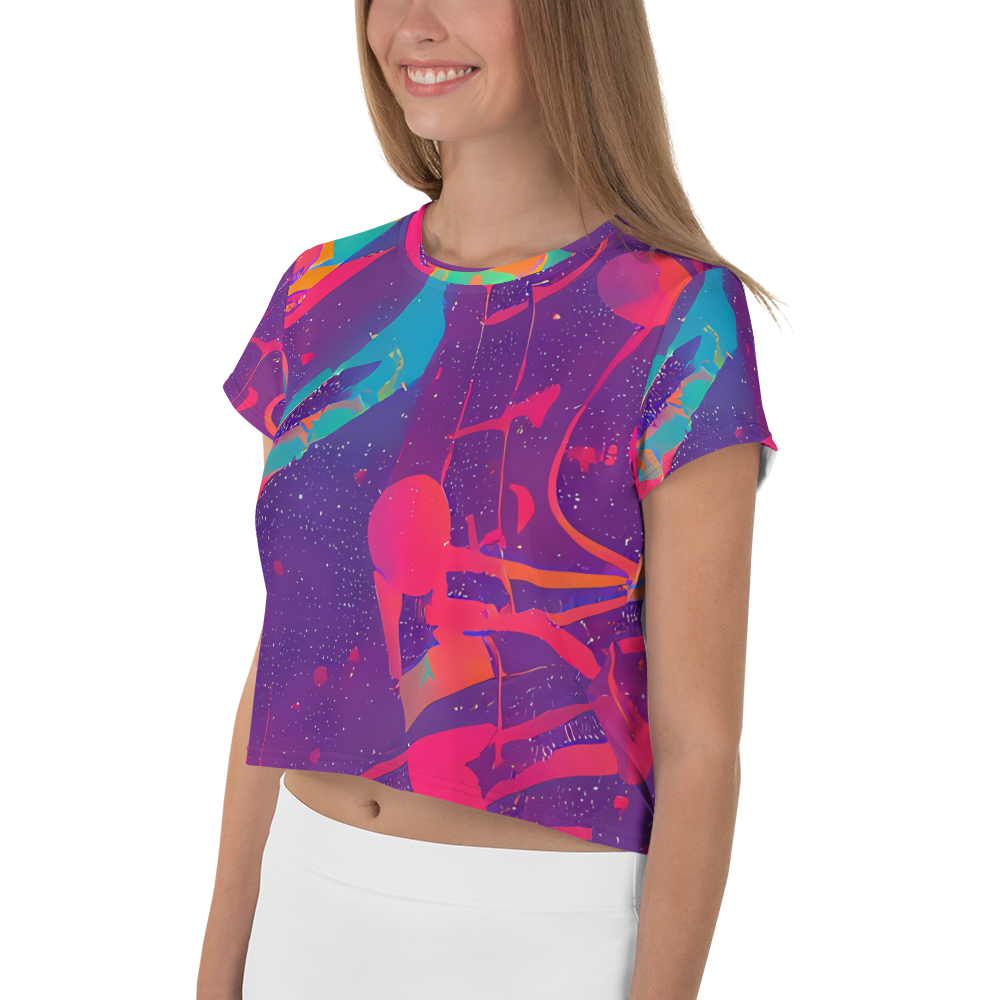 Women's Crop Tee - Spheric Rhapsody