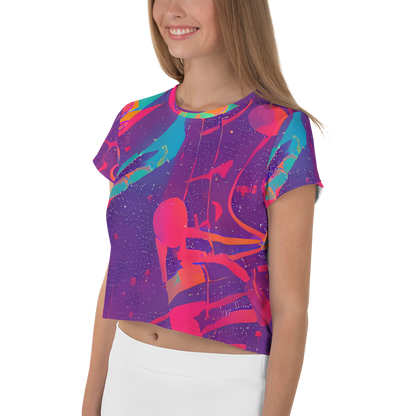 Women's Crop Tee - Spheric Rhapsody